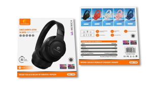Headset Sem Fios ONPRIME HSF-760 – Som de Alta Qualidade e Design Ergonómico