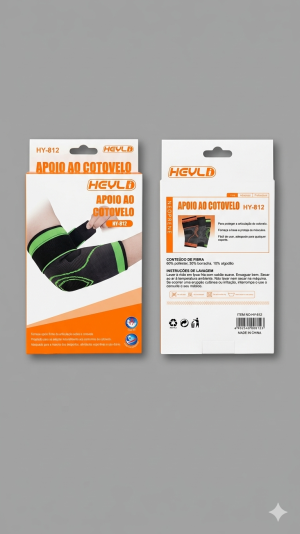 Suporte para Cotovelo Neoprene HEYLD HY-812 - Proteção e Conforto para a Sua Articulação