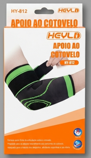 Suporte para Cotovelo Neoprene HEYLD HY-812 - Proteção e Conforto para a Sua Articulação