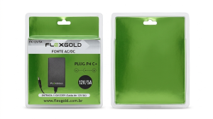 Fonte de Alimentação AC/DC Flexgold – Alta Eficiência 12V 5A