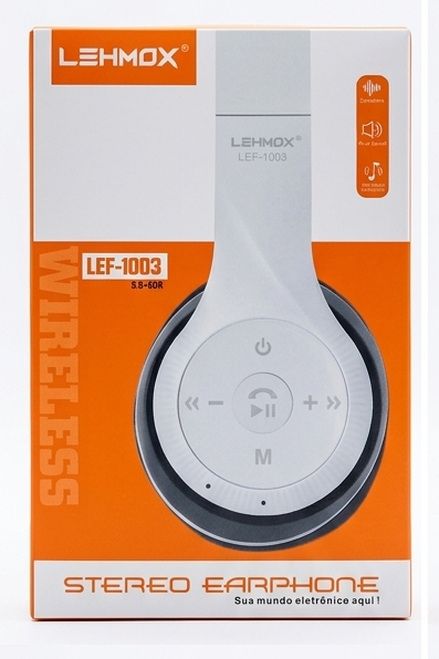 Headphone Sem Fio Pure Sound LEF-1003 – LEHMOX