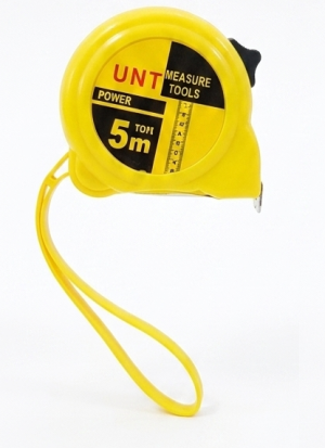 Trena Métrica UNT Measure Tools 5m Corpo ABS Resistente Clip Cinto