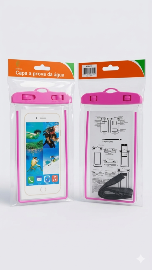 Capa à Prova D'água Universal H'SUL – Proteção Total para suas Aventuras Aquáticas