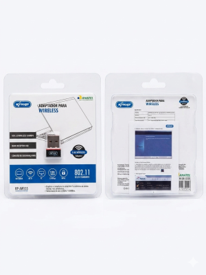 Adaptador USB Nano Wireless 150Mbps – Knup KP-AW155