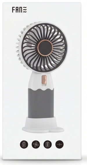 Mini Ventilador Portátil Recarregável USB – Conforto e Frescor em Qualquer Lugar
