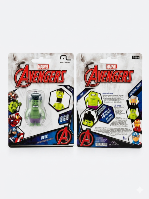 Pen Drive HEROS Marvel Avengers – 8GB – Multilaser