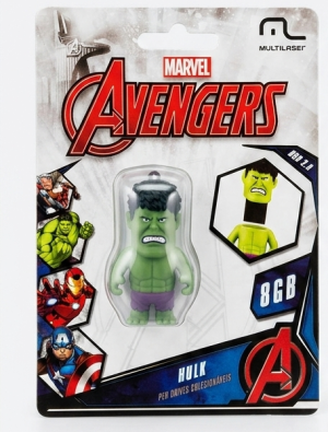 Pen Drive HEROS Marvel Avengers – 8GB – Multilaser