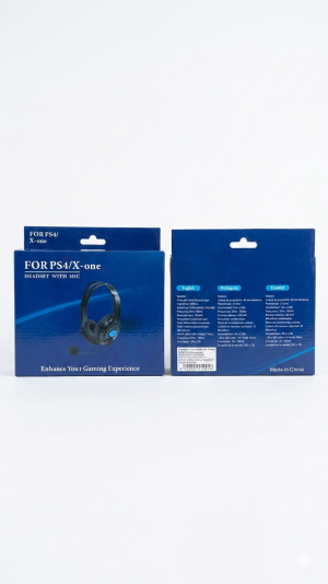 Headset Gamer com Microfone para PS4 e Xbox One