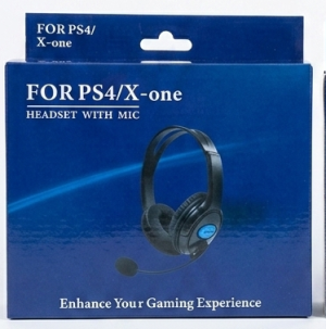 Headset Gamer com Microfone para PS4 e Xbox One