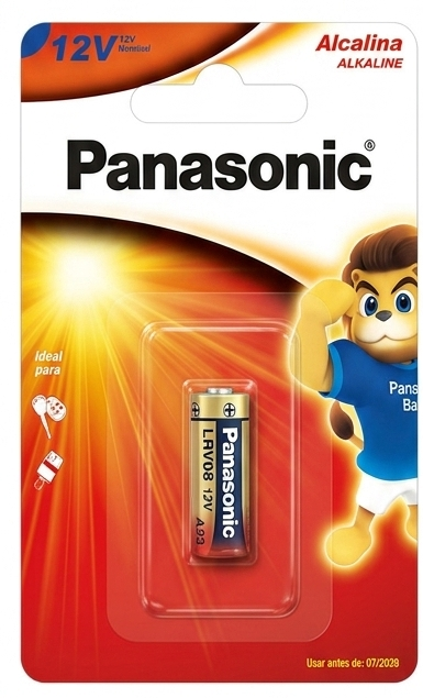 Bateria Alcalina Panasonic 12V LRV08-1B (A23)