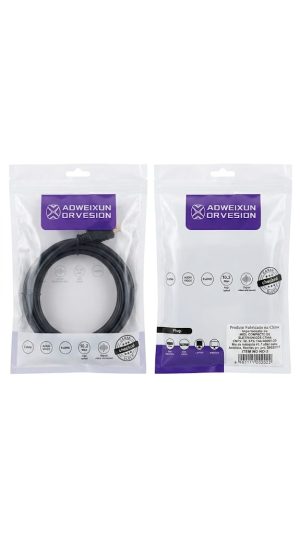 Cabo HDMI de Alta Velocidade Full HD 1080p – 3 Metros