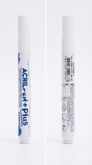 Marcador para Tecido Acrilpen + Plus – Branco (519)