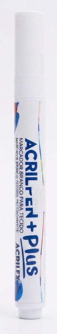 Marcador para Tecido Acrilpen + Plus – Branco (519)
