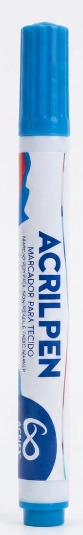 Marcador para Tecido Acrilpen – Azul Celeste (503)