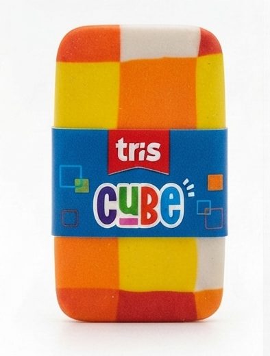 Borracha Tris Cube – Estilo e Eficiência para o seu Material