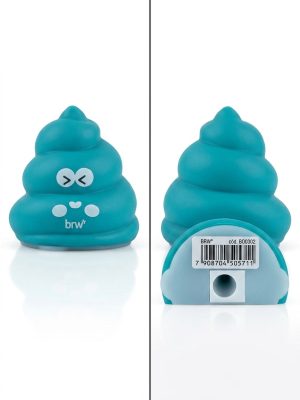 Apontador Divertido Formato Poop/Cocozinho - BRW