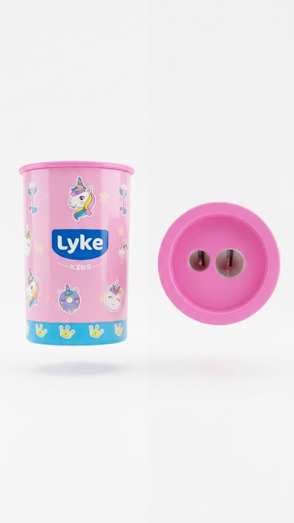 Apontador Duplo com Depósito Unicórnio – Lyke Kids - Imagem 2