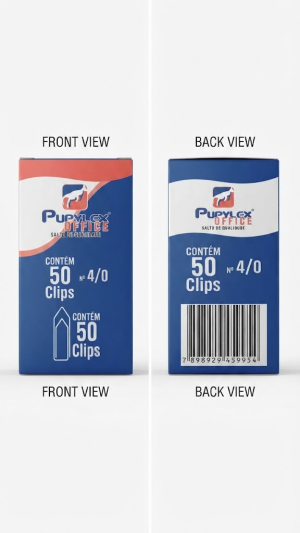 Caixa de Clips N° 4/0 – 50 Unidades – Pupylex Office