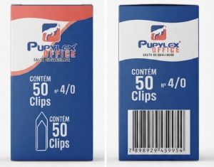 Caixa de Clips N° 4/0 – 50 Unidades – Pupylex Office
