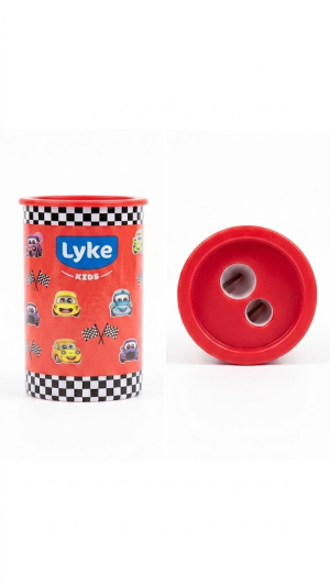 Apontador Duplo com Depósito Carros – Lyke Kids