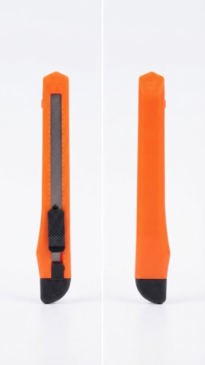 Estilete Estreito Profissional Laranja