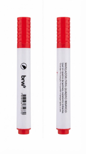 Marcador para Quadro Branco BRW – Vermelho