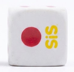 Borracha Escolar Divertida Formato Dado – Cis
